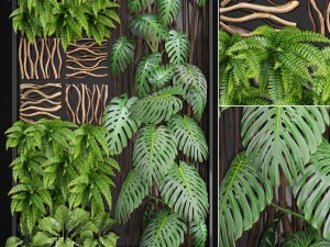 vertical gardening 3D Model