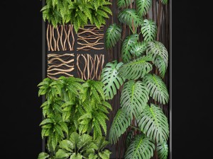 vertical gardening 3D Model