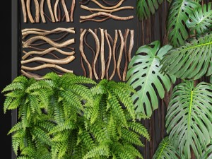 vertical gardening 3D Model