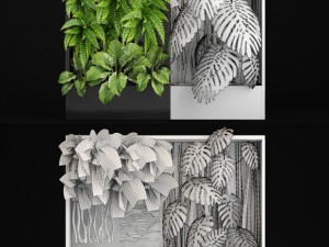 vertical gardening 3D Model