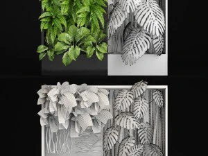 vertical gardening 3D Model