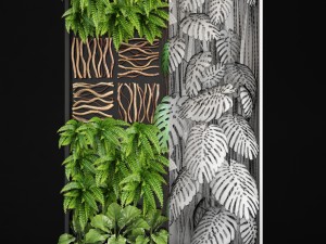 vertical gardening 3D Model