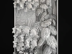 vertical gardening 3D Model