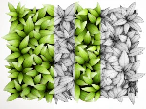 вертикальное озеленение 3D Модель