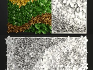 vertical gardening 3D Model