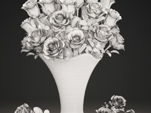 bouquet of roses 3D Модель