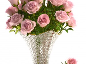 bouquet of roses 3Dモデル