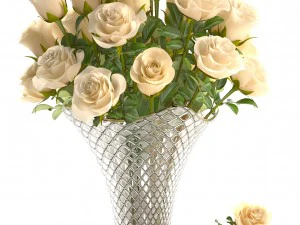 bouquet of roses 3D Model