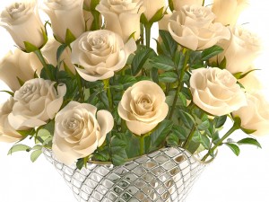 bouquet of roses 3D Модель