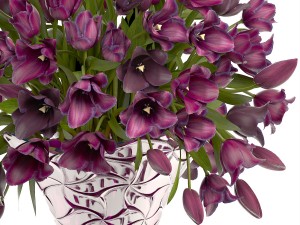 bouquet of tulips 3D-Modell