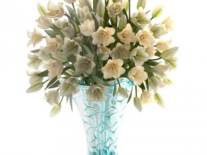 bouquet of tulips 3D Модель
