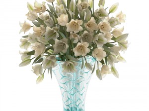 bouquet of tulips 3D Модель