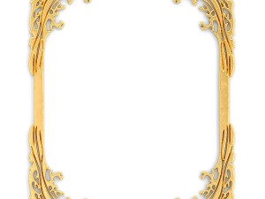 collection stucco molding frame 3D Model