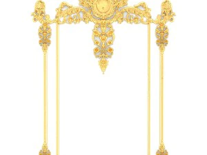 collection stucco molding frame 3D Model