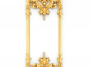collection stucco molding frame 3D Model