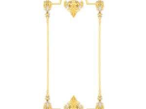 collection stucco molding frame 3D Model