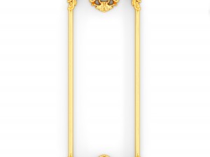 collection stucco molding frame 3D Model