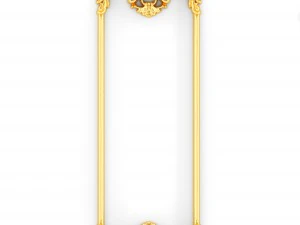collection stucco molding frame 3D Model