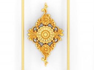 collection stucco molding frame 3D Model