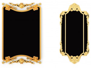 collection stucco molding frame 3D Model