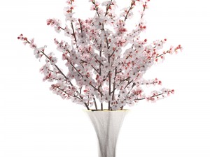 sakura bouquet 3D मॉडल