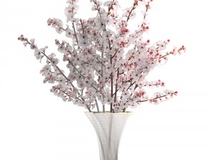 sakura bouquet 3D मॉडल
