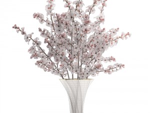 sakura bouquet 3D मॉडल