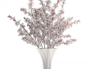 sakura bouquet 3D Model