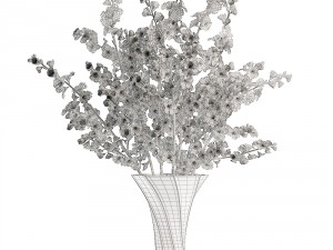 sakura bouquet 3D मॉडल