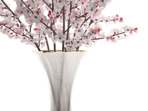 sakura bouquet 3D मॉडल