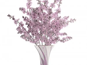 sakura bouquet 3D Model