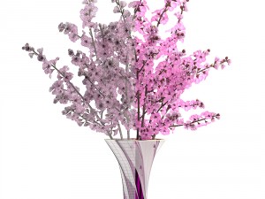 sakura bouquet Modelo 3D