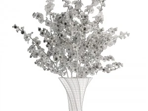 sakura bouquet 3D Model