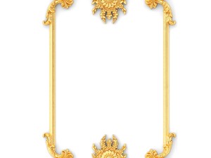 collection stucco molding frame 3D मॉडल