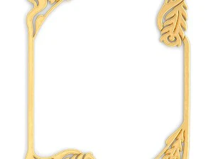 collection stucco molding frame 3D Model