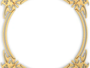 collection stucco molding frame 3D Model