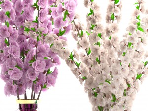 sakura bouquet 3D-Modell