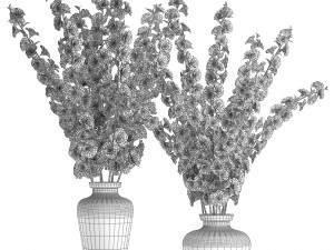 sakura bouquet 3D-Modell
