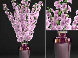 桜の花束 3Dモデル