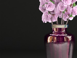 sakura bouquet 3D Model