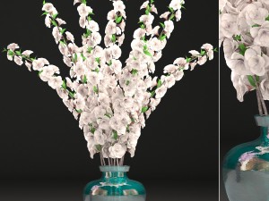 sakura bouquet Modelo 3D