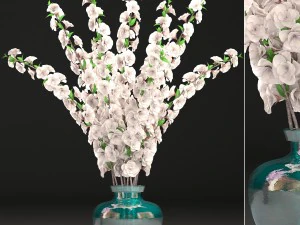 桜の花束 3Dモデル