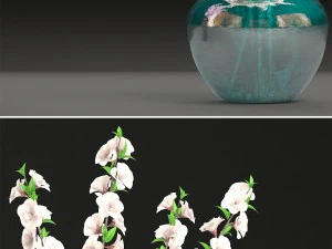 sakura bouquet 3D Model