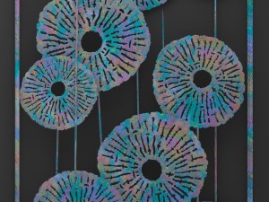 patina wall art sculpture Modelo 3D