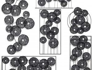 壁の芸術の彫刻 3Dモデル