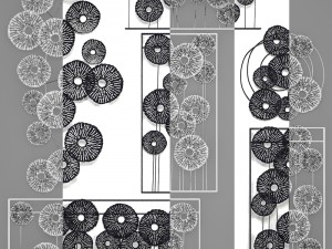 wall art sculpture 3D Model