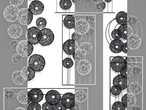 wall art sculpture 3D Model