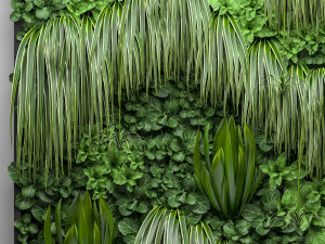 vertical gardening Model 3D