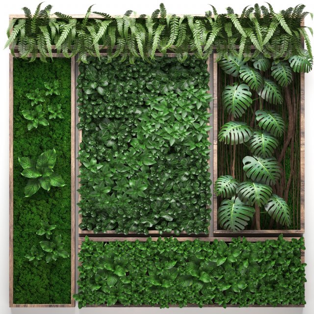 vertical gardening collection 3D मॉडल .c4d .max .obj .3ds .fbx .stl .blend 