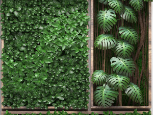 vertical gardening collection 3D मॉडल